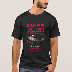 Perseverance Mars Rover Landing Day Commemorative T-Shirt