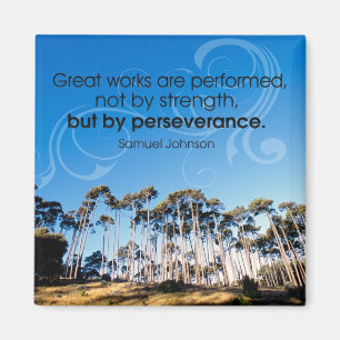 Perseverance Motivational Magnet