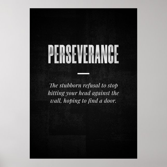 PERSEVERANCE POSTER (Front)