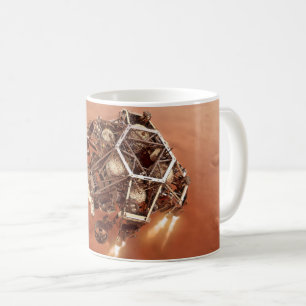 Perseverance Rover Firing Up Descent Stage Engines Coffee Mug