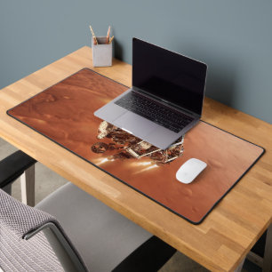 Perseverance Rover Firing Up Descent Stage Engines Desk Mat