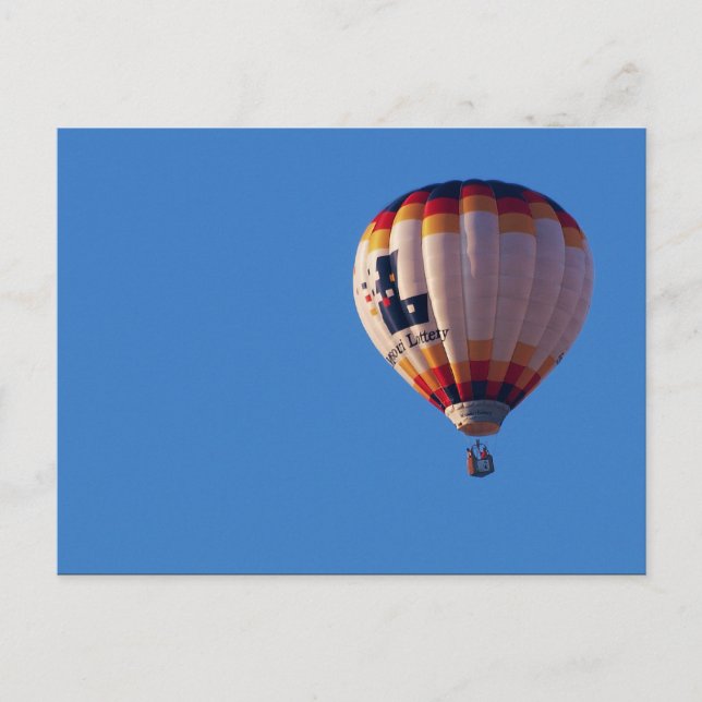 Pershing Balloon Derby 2009 Postcard (Front)