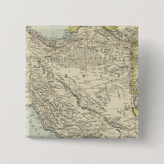 Persia 15 Cm Square Badge (Front)