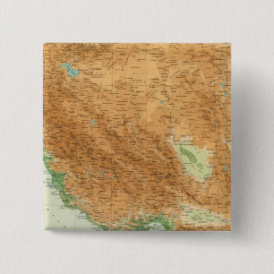 Persia 2 15 cm square badge