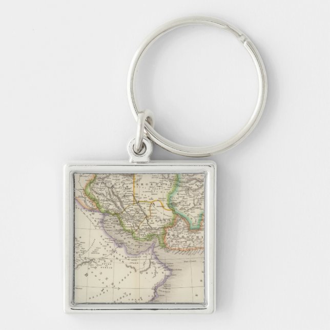 Persia and Arabia Key Ring (Front)