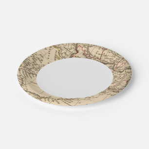 Persia, Arabia Paper Plate