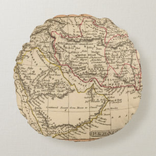 Persia, Arabia Round Cushion