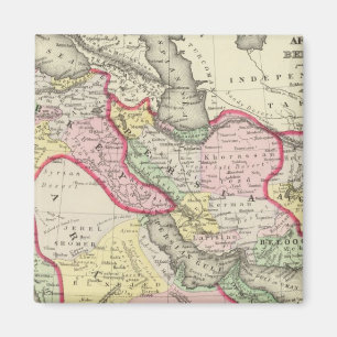 Persia, Arabia, Turkey, Afghanistan, Beloochistan Magnet