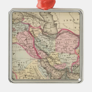 Persia, Arabia, Turkey, Afghanistan, Beloochistan Metal Ornament