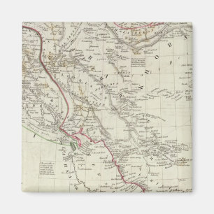 Persia, Ottoman Empire Magnet