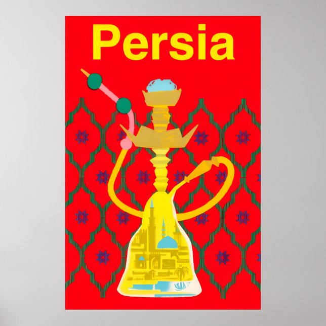 Persia travel poster  (Front)
