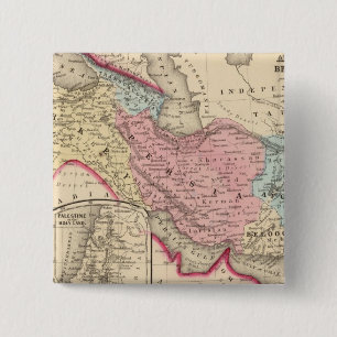 Persia, Turkey, Afghanistan, Beloochistan 15 Cm Square Badge