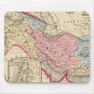 Persia, Turkey, Afghanistan, Beloochistan Mouse Pad