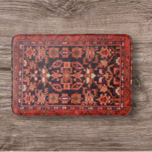 Persian Antique Persian Accent Vintage Oriental  Bath Mat