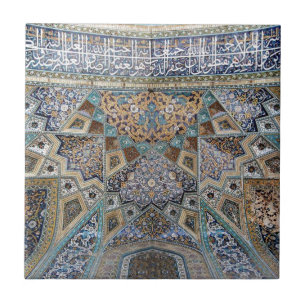 Persian Art Ceramic Tile
