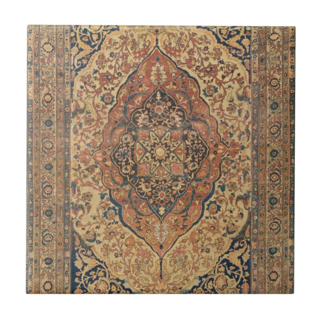 Persian Art Ceramic Tile (Front)