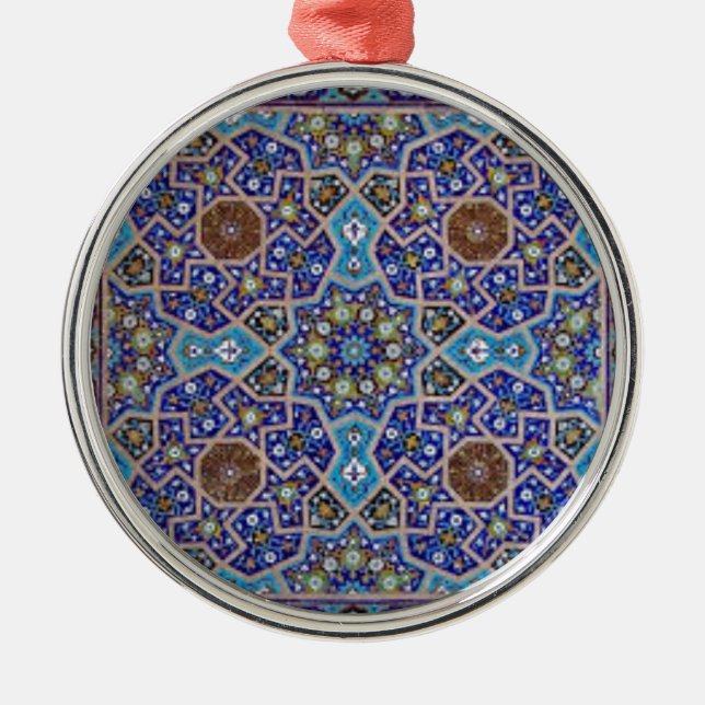 Persian art metal tree decoration (Front)