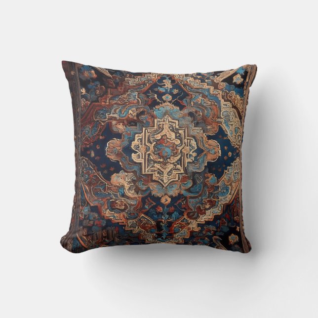 Persian Beautiful Old Pattern Modern Collection Cushion (Front)