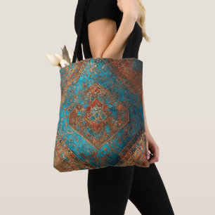 Persian Beautiful Old Pattern Popular Collection Tote Bag