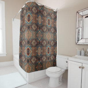 Persian Beautiful Old Pattern Trendy Collection Shower Curtain