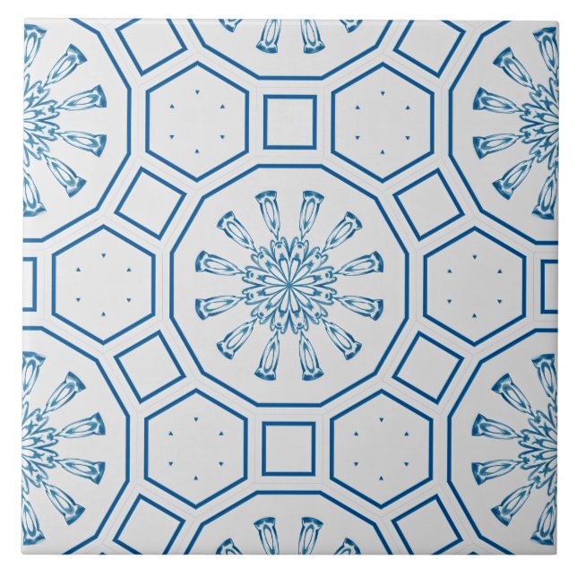 Persian,blue tiles,Moroccan tiles, Ceramic Tile (Front)