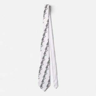 Persian Calligraphy of Rumi Poem "Old Man" Tie