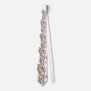 Persian Calligraphy Tie