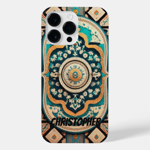 Persian carpet colourful iPhone 14 pro max case