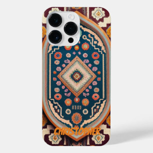 Persian carpet colourful iPhone 14 pro max case