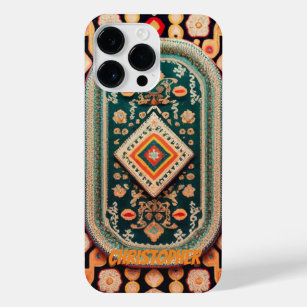 Persian carpet colourful iPhone 14 pro max case