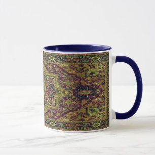 Persian Carpet in Green Mug