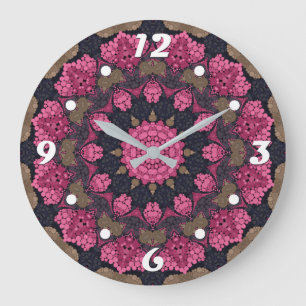 Persian carpet large clock