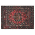 Persian carpet look in rose tinted field