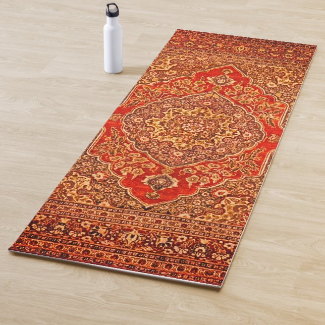Persian carpet look  no2 -  Tabris  Yoga Mat (In Situ)