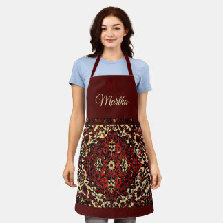 Persian carpet look - personalized apron