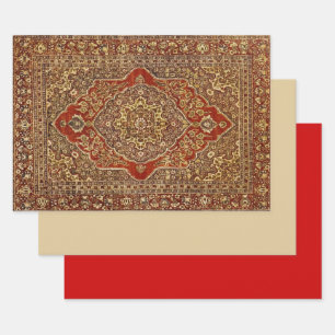 Persian carpet   look -  Tabriz Wrapping Paper Sheet