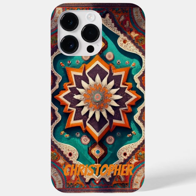 Persian carpet oriental rug Case-Mate iPhone case (Back)