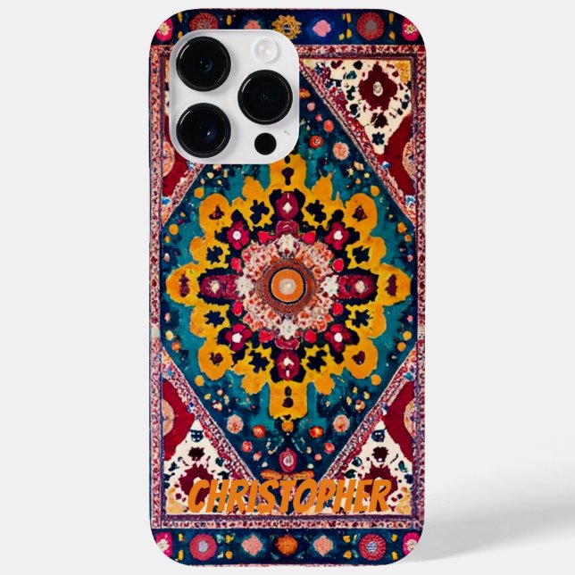 Persian carpet oriental rug Case-Mate iPhone case (Back)