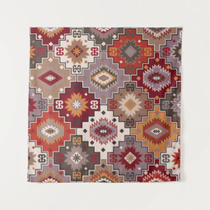 Persian carpet original design, tribal texture. Ea Tapestry