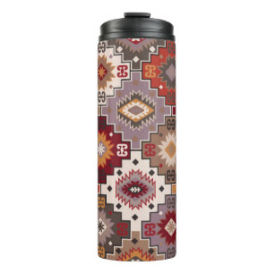 Persian carpet original design, tribal texture. Ea Thermal Tumbler