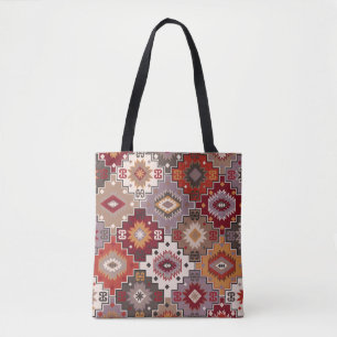 Persian carpet original design, tribal texture. Ea Tote Bag