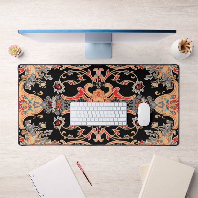 Persian Carpet Pastel Pattern Desk Mat (Office 1)