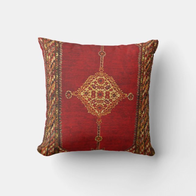 Persian carpet pattern outdoor cushion (Front)