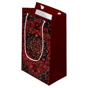 Persian carpet pattern small gift bag