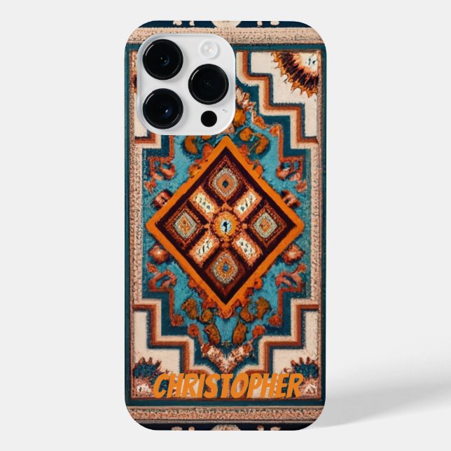 Persian carpet vintage iPhone case (Back)