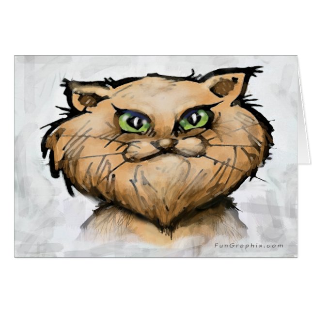 Persian Cat (Front Horizontal)