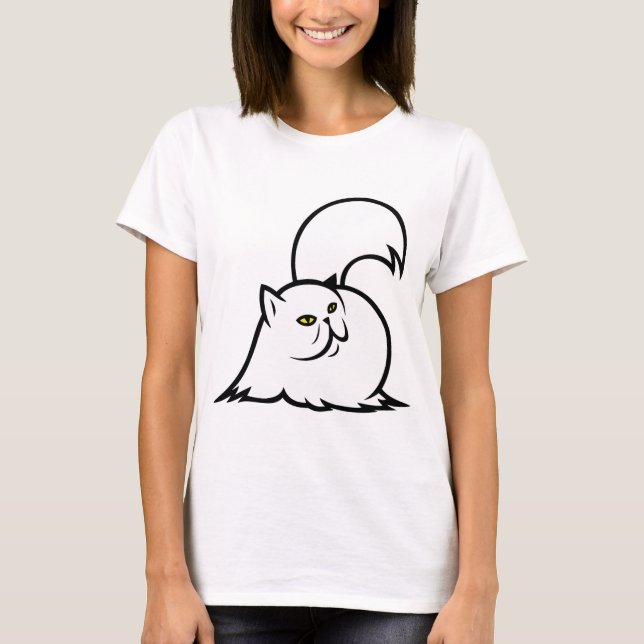 persian_cat_1 T-Shirt (Front)