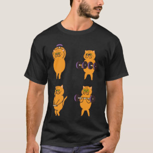 Persian Cat Arm Workout T-Shirt