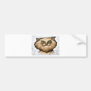 Persian Cat Bumper Sticker