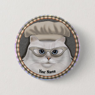 Persian Cat Chef  pin